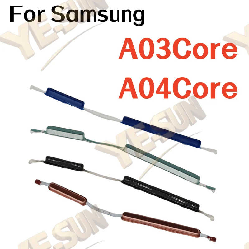 Боковые кнопки громкости для Samsung Galaxy A03Core Galaxy A04Core Кнопки громкости вверх и вниз Клавиши Боковая кнопка