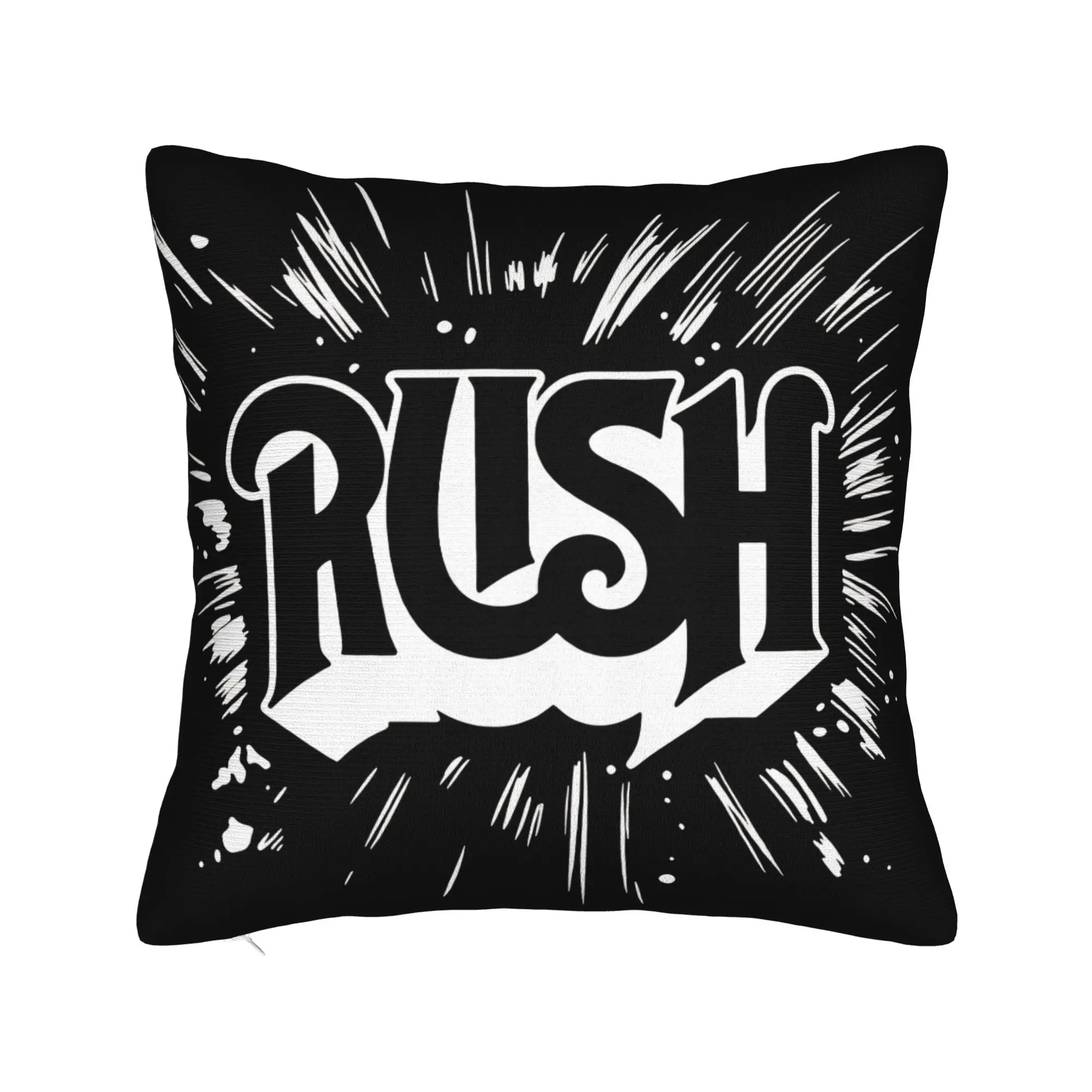 Rush Band Pillow Case  Graphic Pillow Cover Morden Cushion Cover For Living Room Bed Chair