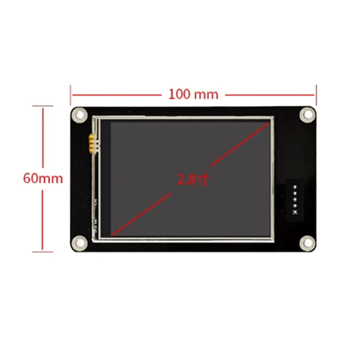 2026 New Touch Screen 2.8 Inch for 3D Printer ChiTu Board TFT Touch Screen Color Screen 2cm Narrow Interface