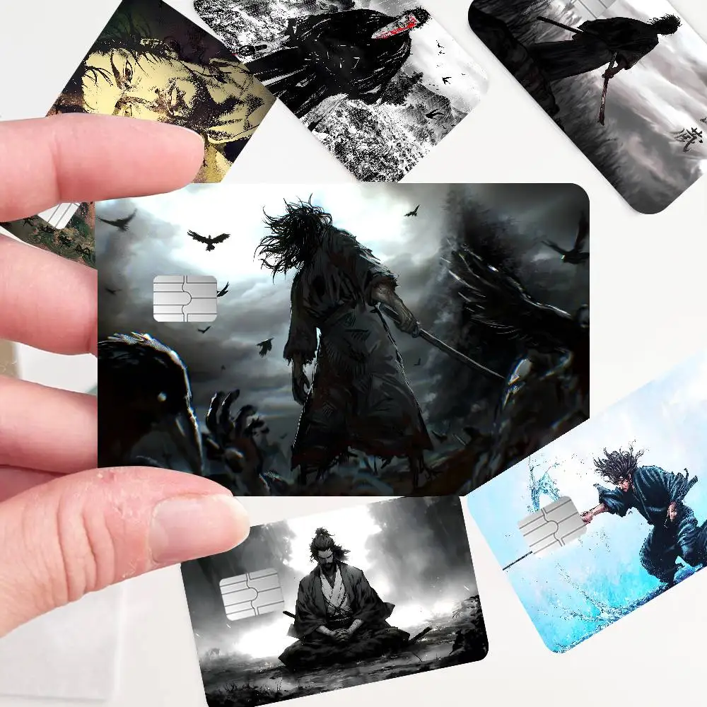 Samurai EPIC V-Vagabond Credit Card Skin Stickers for VISA Bank Card Transportation Card Waterproof Sticker Anti-scratch
