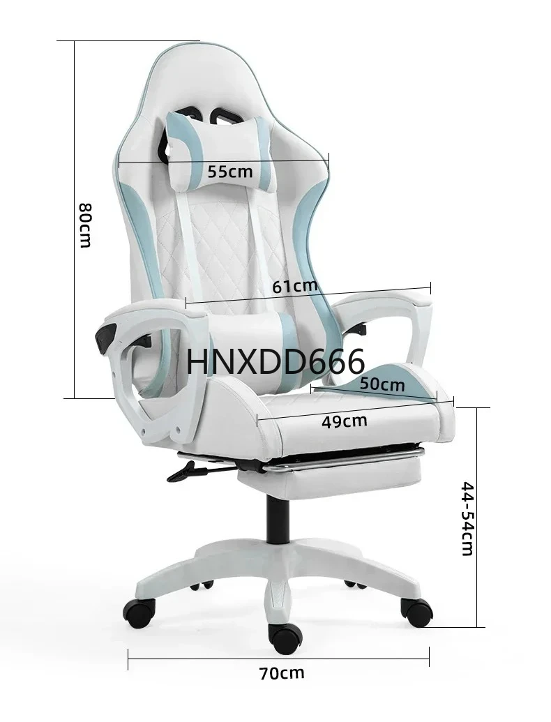 

Горячее игровое кресло, эргономичное гоночное игровое кресло, сидячее удобное домашнее компьютерное кресло для офиса, компьютера, гостиной