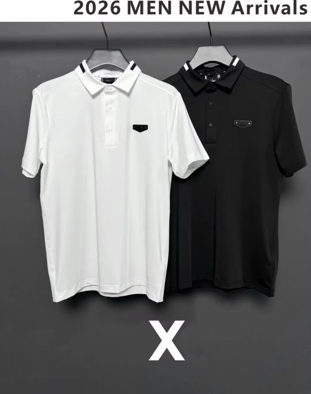 Summer Men's Short Sleeved Sports Golf Shirt Quick Drying Breathable Fashion Comfortable Golf Top