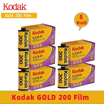 Kodak Gold 200 35mm Film 36 Exposures Per Roll Saturated Color Negative Instant Film for H35/M35 Cameras (Expiration Date: 2025)