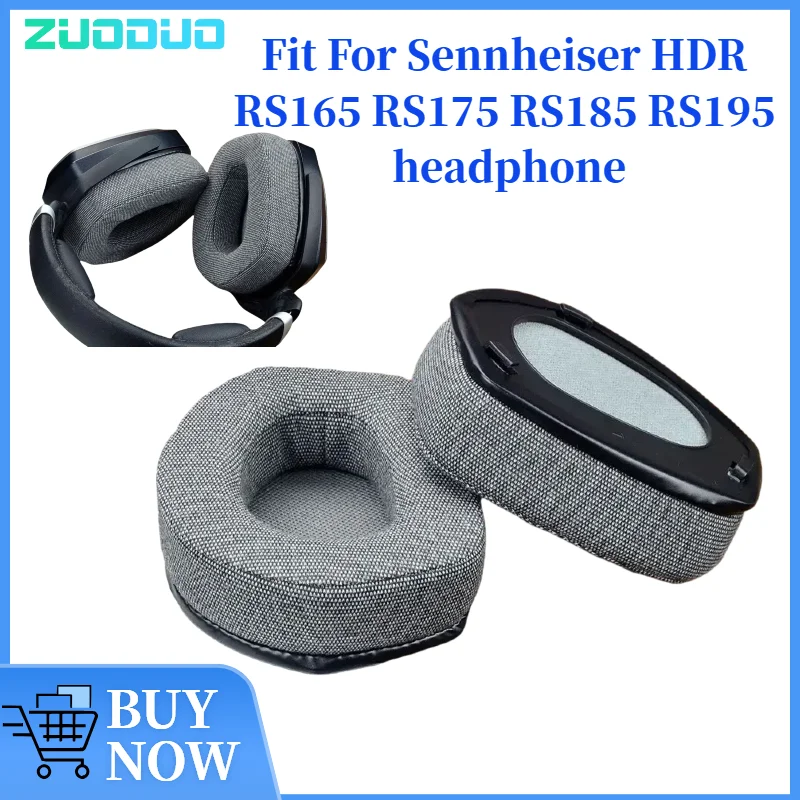 

Earphone pads For Sennheiser HDR RS165 RS175 RS185 RS195 replacement Earpads headphones Soft Memory Foam Pads