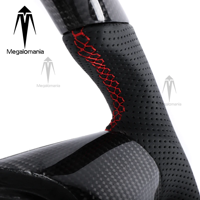Fit For Ford Sports Racing F150 2009-2014 Carbon Fiber Steering Wheel