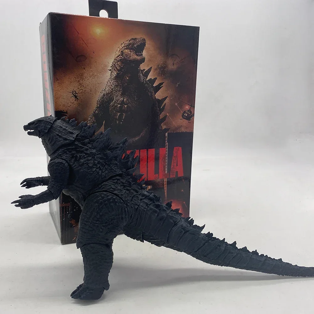 7-inch Dinosaur Toy 2014 Godzilla Figure Nuclear Explosion Animal Movie Anime Toys Movable Joints PVC Model Kids Gift Favorites