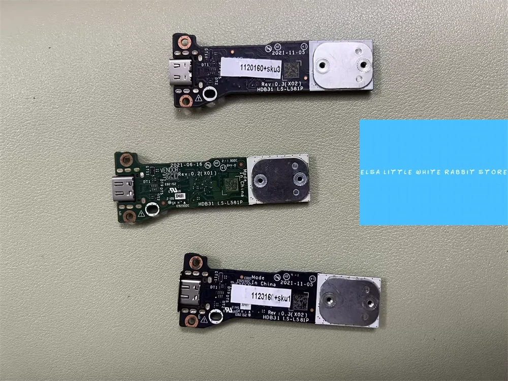 FOR Dell latitude 7530 USB Type-C Board HDB31 LS-L581P