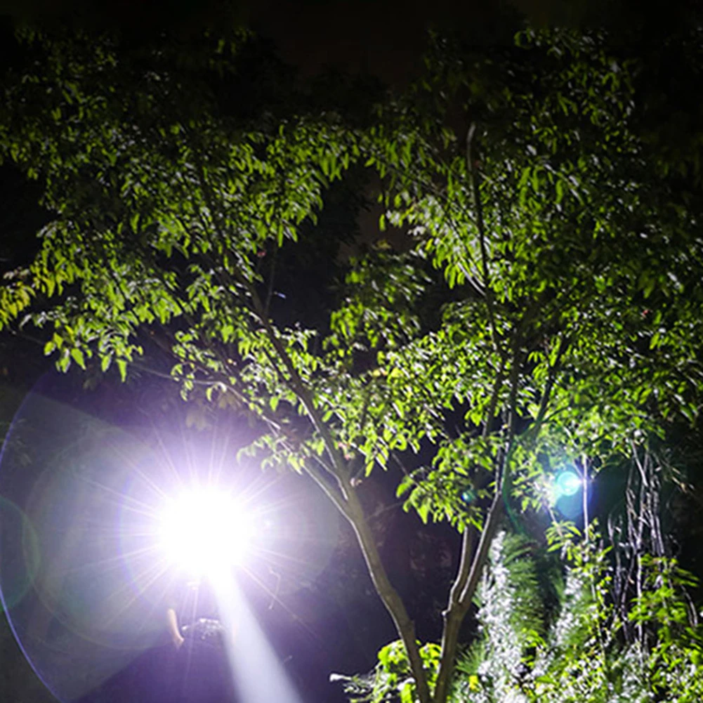 

Светодиодный мини-фонарь для кемпинга с зажимом для ручки, портативный карманный фонарик с зарядкой через USB, уличный аварийный светильник 1000 мАч для походов на открытом воздухе