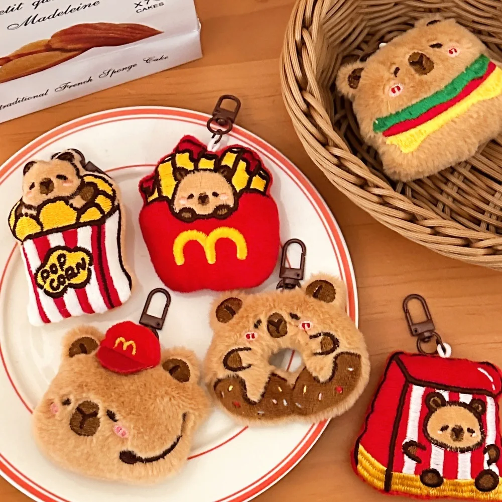 Dolphin Doll Pendant Cute Plush Keychain Pendant Couple's Little Gift Pendant