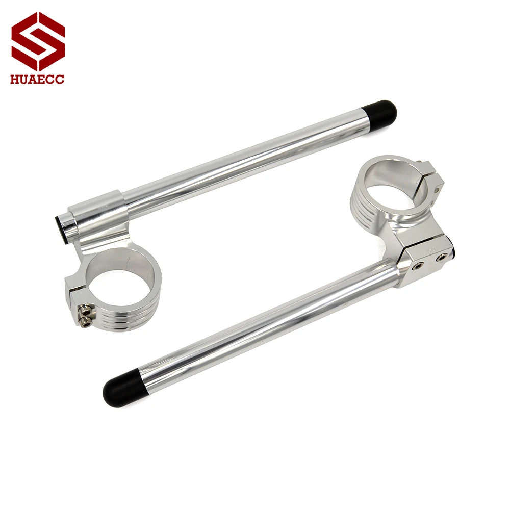 Pair Motorcycle Handlebar Rised Riser 33 35 37 41 43 45 46 48 50 51 53 54 mm Clipon Clip On Clip-ons Fork Handle Bar Clamp