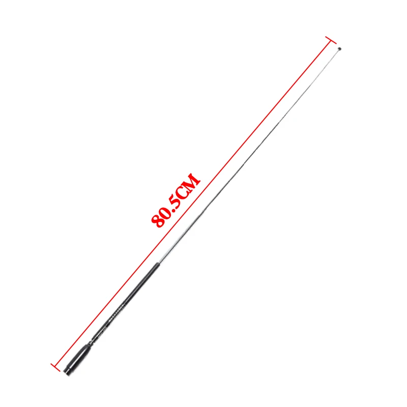 SRH789 Authentic Antenna 136~174 & 400~470Mhz Wide Band Telescopic SMA Female Male BNC HAM Radio Aerial