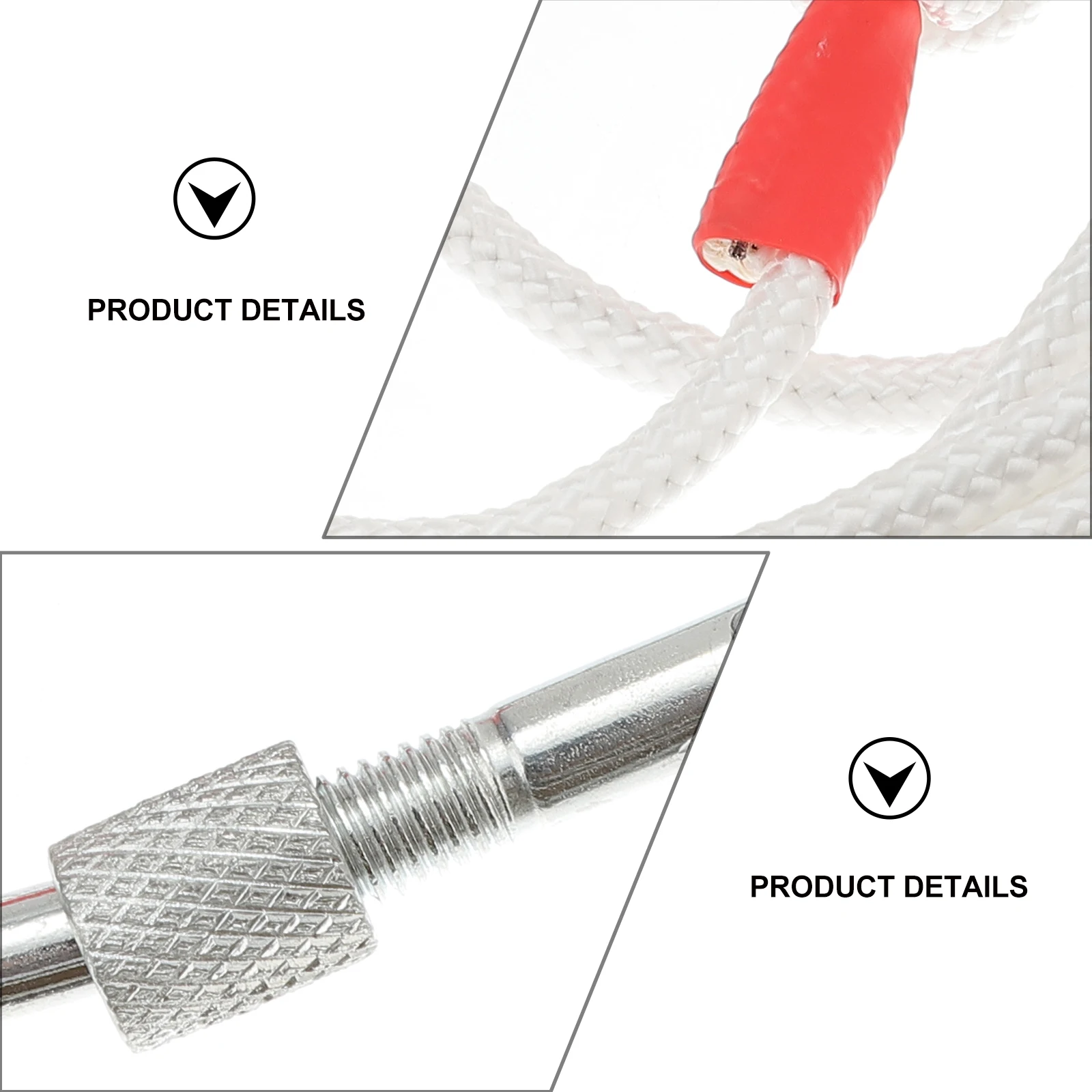 

5M 6MM Clothesline Elastic Portable Camping Travel Outdoor White Drying Rope No Punching Hooks For Home Use