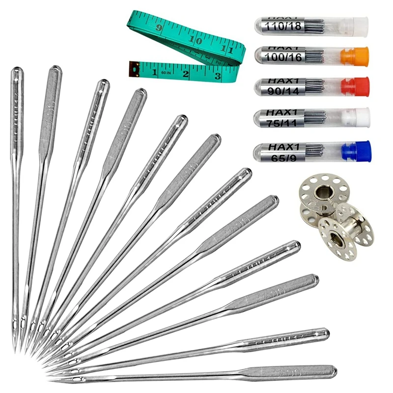 Sewing Machine Needles,For Singer,Brother,Janome, Varmax And Home Sewing Machines.Universal Standard Needles