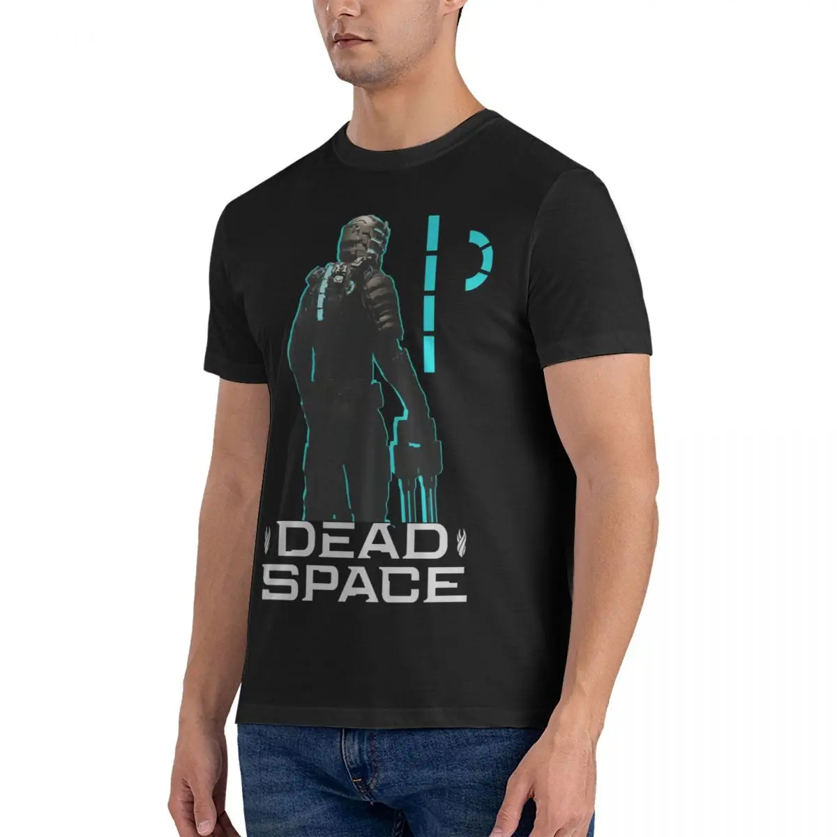 Remake t-shirt para homens, Dead Space Vintage Tees, 100% algodão, gola redonda, manga curta, roupas de ideia