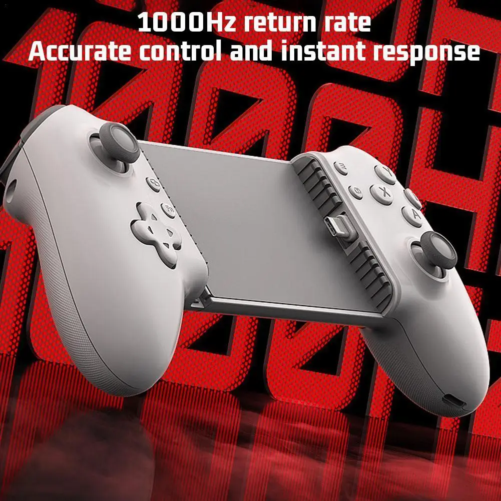 

For MEMO S3 Game Controller Double-sided Retractable + Wireless Dual-mode Connection + Hall Trigger Four-speed Burst 40x Combo