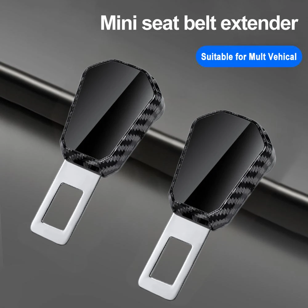 العالمي مقعد السيارة حزام تمديدات دائم السيارات حزام الأمان تمديدات سلامة السيارة حزام الأمان مشبك كليب تمديد المكونات تصفيف السيارة #1