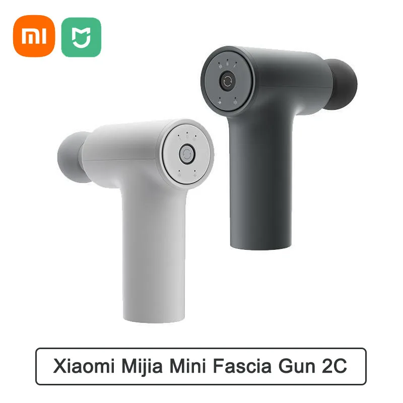 Xiaomi Mijia Mini Fascia Gun 2C Thrust 12kg Smart Gear Memory 350g Portable 2500rpm High Speed Massager Muscle Relax MJJMQ03YM