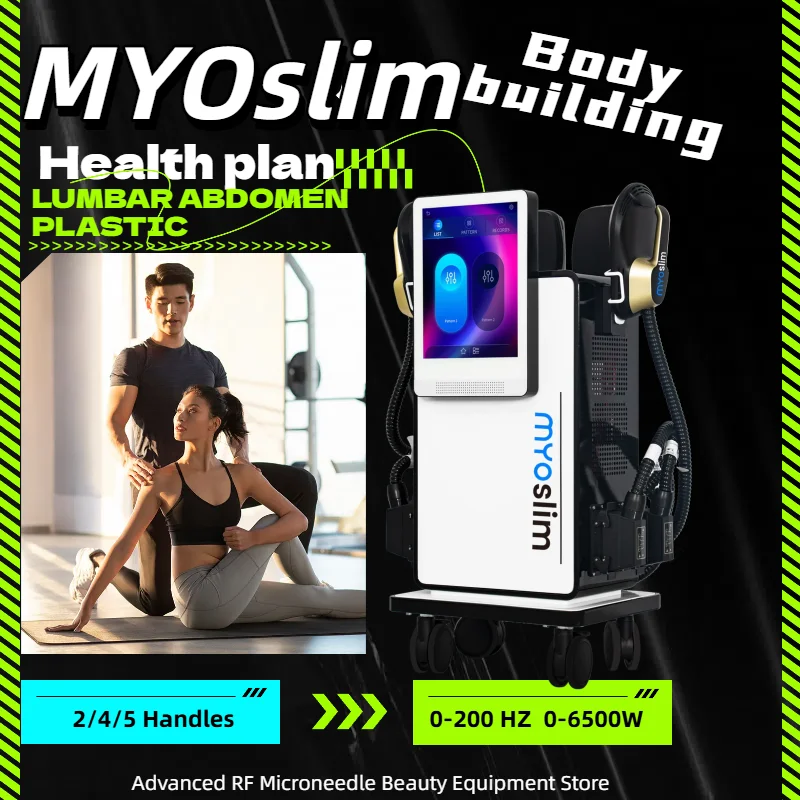

EMS RF 2025 6500W New Professional Weight Loss Machine Electromagnetic Body Sculpture Muscle Stimulation