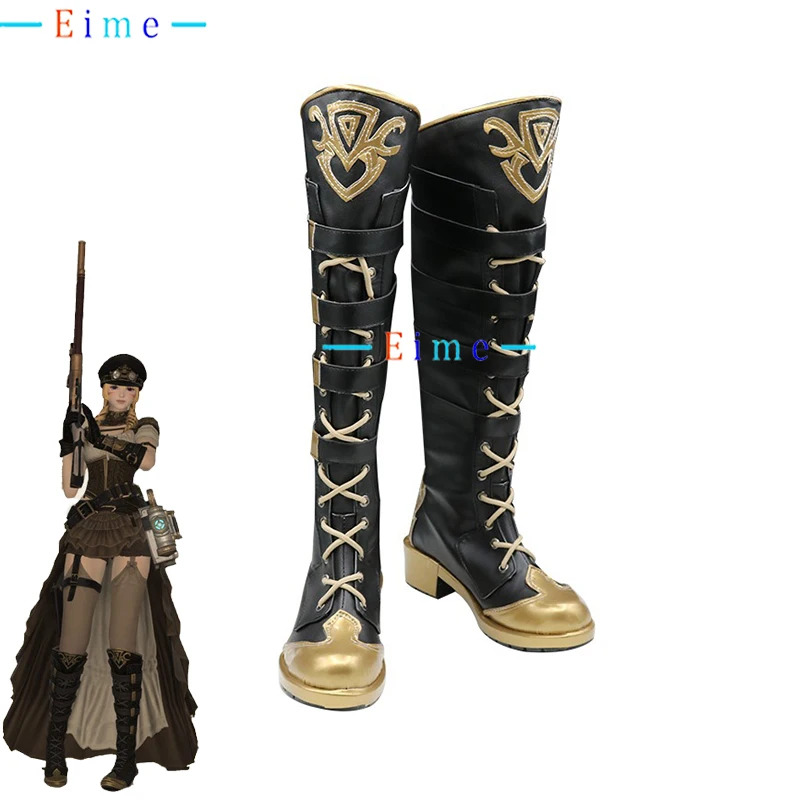 chaussures-de-cosplay-de-jeu-ff14-ishgard-480hq-accessoires-d'anime-chaussures-en-cuir-pu-bottes-de-carnaval-d'halloween-sur-mesure