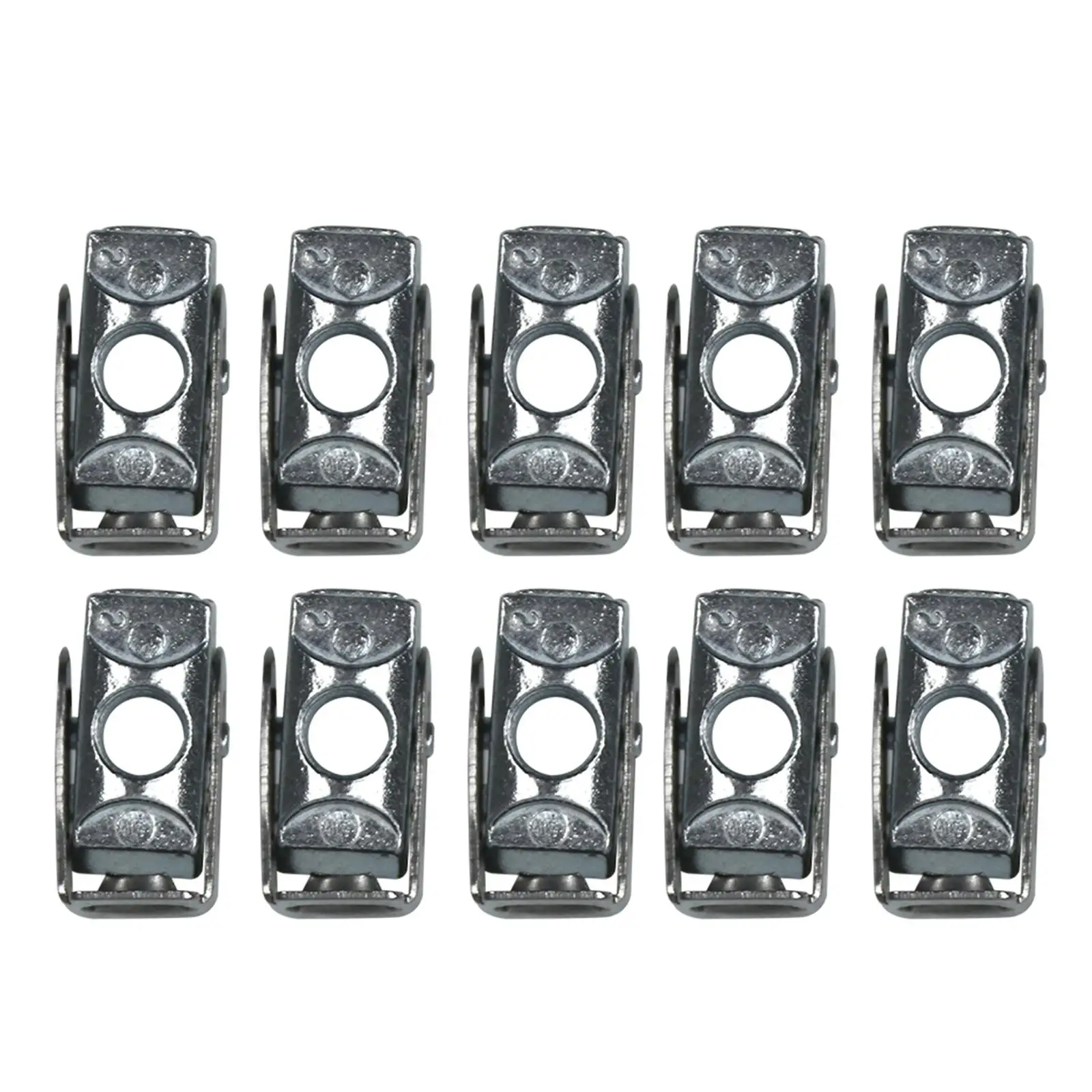 

10Pcs Flip Nuts High Performance Turn Nuts for Towel Rack Door Balcony