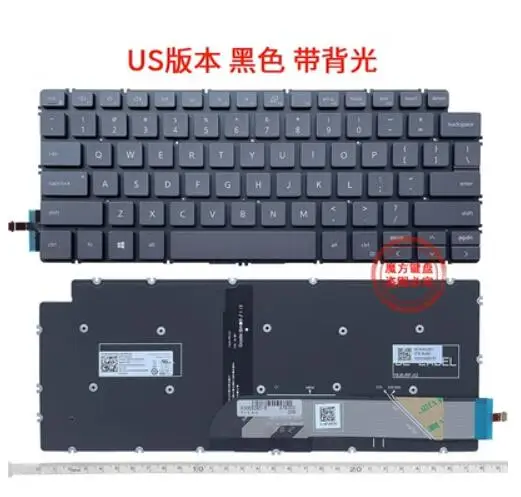 

New US Keyboard for Dell 14-5390 5391 7391 5490 5491 7491 5498 7490 13-5000 5390 5391 7390 7391 with Backlit US