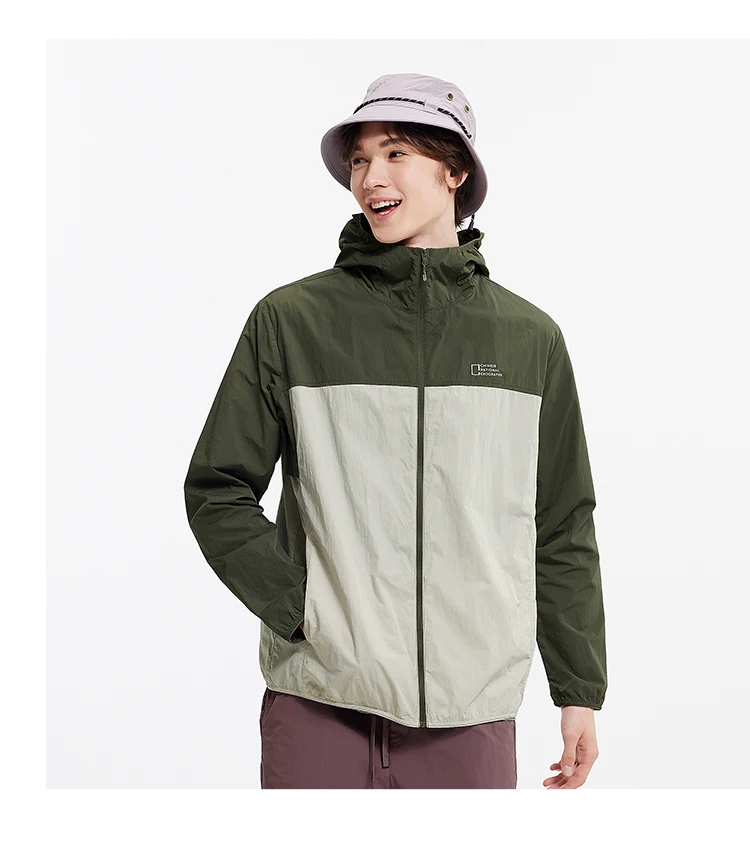 Semir Mens UV Jacket 2026 Hooded Cool Feeling Tops Couple Style Regular Shoulder Casual Fashion Soft Daily Wear