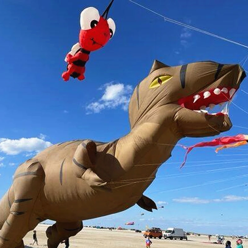 10m grand Overlord Dragon cerf-volant gonflable cerf-volant en plein air amusant cerfs-volants jouer en plein air jouet sport Camping tente voyage oiseau volant