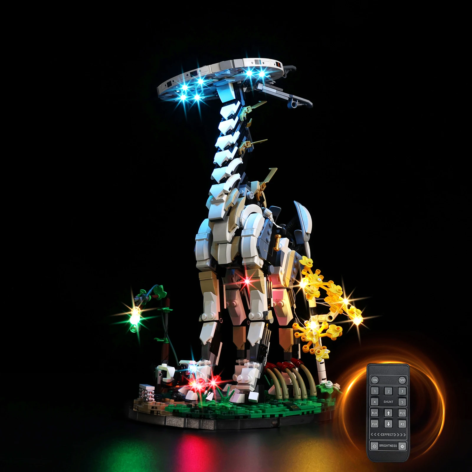 LED-Lichtset für LEGO Horizon Forbidden West: Tallneck 76989 Bausteine