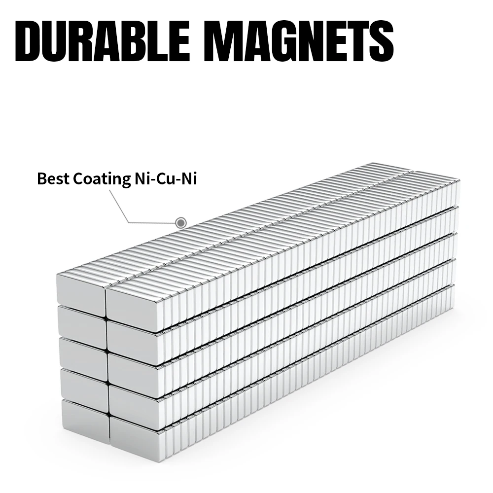 10x5x2mm Powerful Magnets Block for Fridge, DIY Projects, Science & Office Use Tool Part Refrigerator Magnet 10*5*2