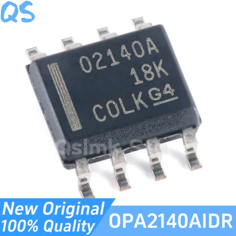 Precision Op‑Amp IC For Electronic Project New Original OPA2140AIDR O2140A SOIC-8 Precision operational amplifier chip