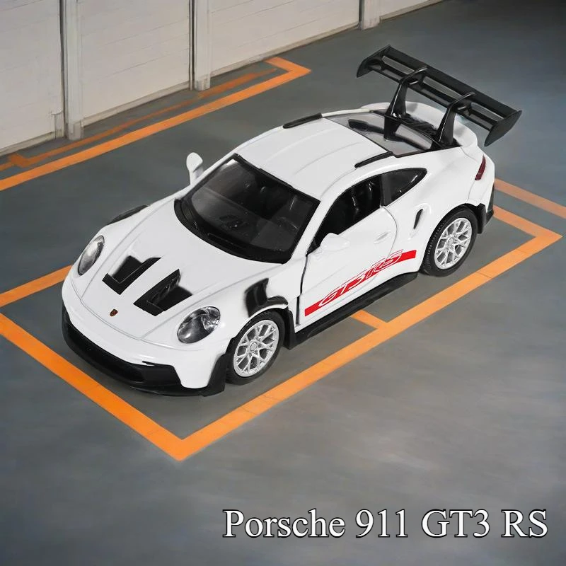 

1:36 Porsche 911 GT3 RS Sports Car Alloy Model Diecast Metal Toy Sports Car Model High Simulation Collection Kids Gift