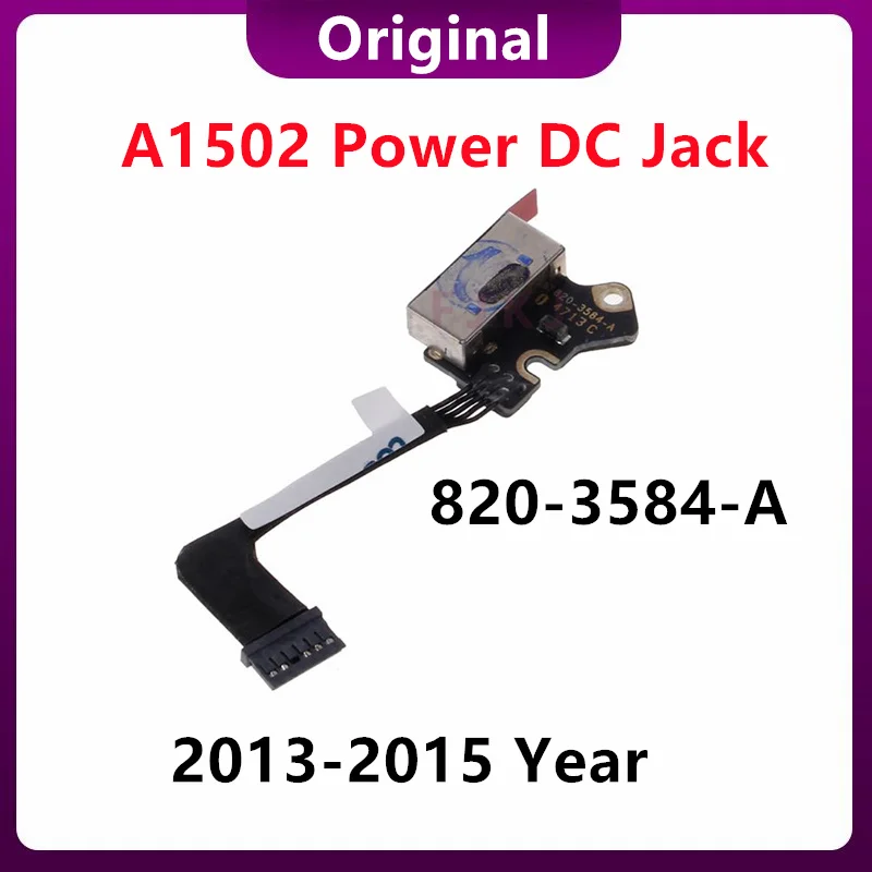 

Original Charging Port Power DC Jack 820-3584-A For Macbook Pro Retina 13" A1502 2013 2014 2015 Years