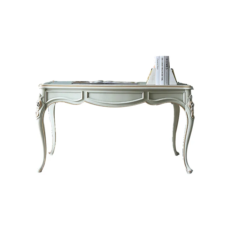 Birch desk household European office computer desk small desk chair cabinet combination