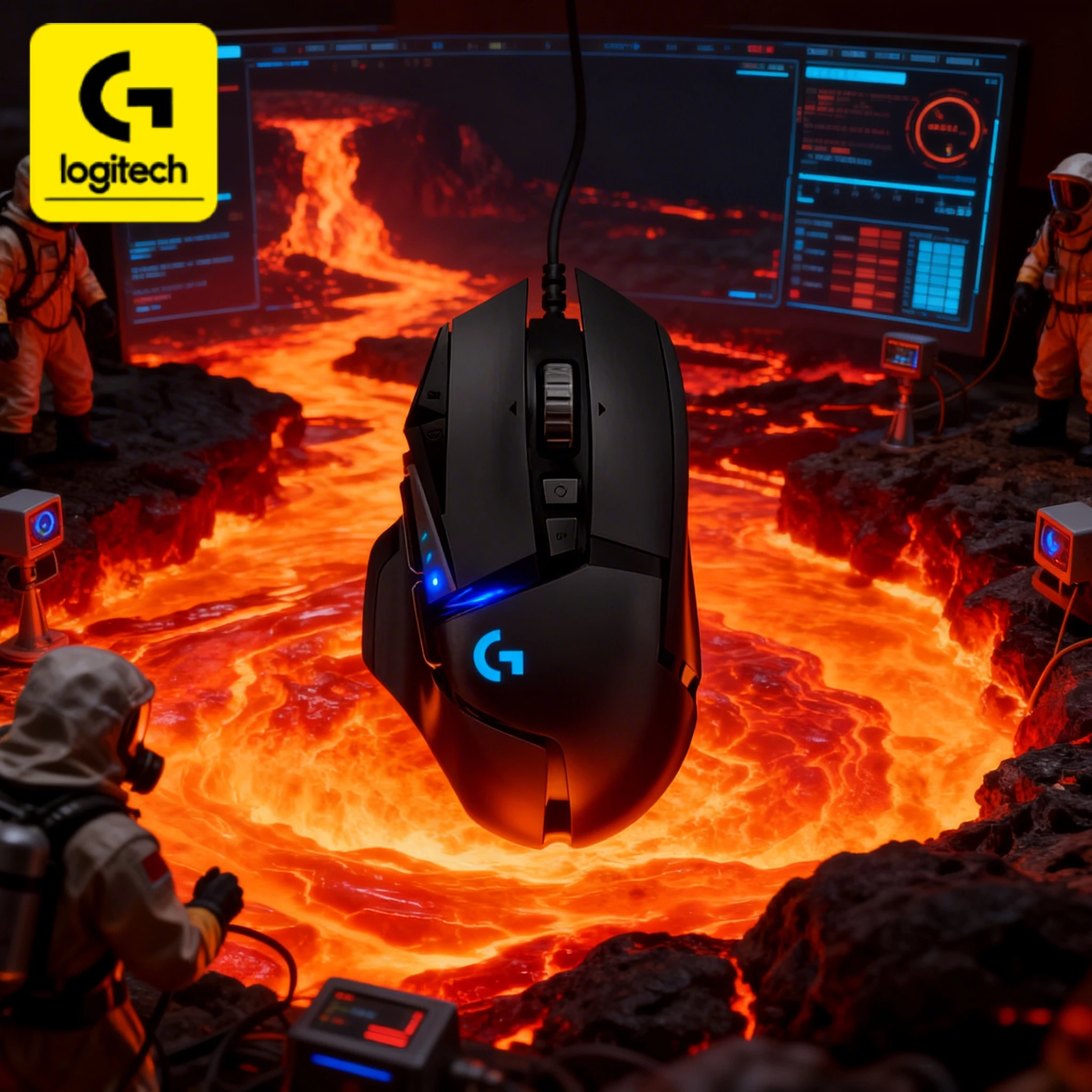 

Игровые мыши Logitech G502/G402/G203 HERO, 11 программируемых кнопок, регулировка веса и синхронизированные эффекты RGB-подсветки.