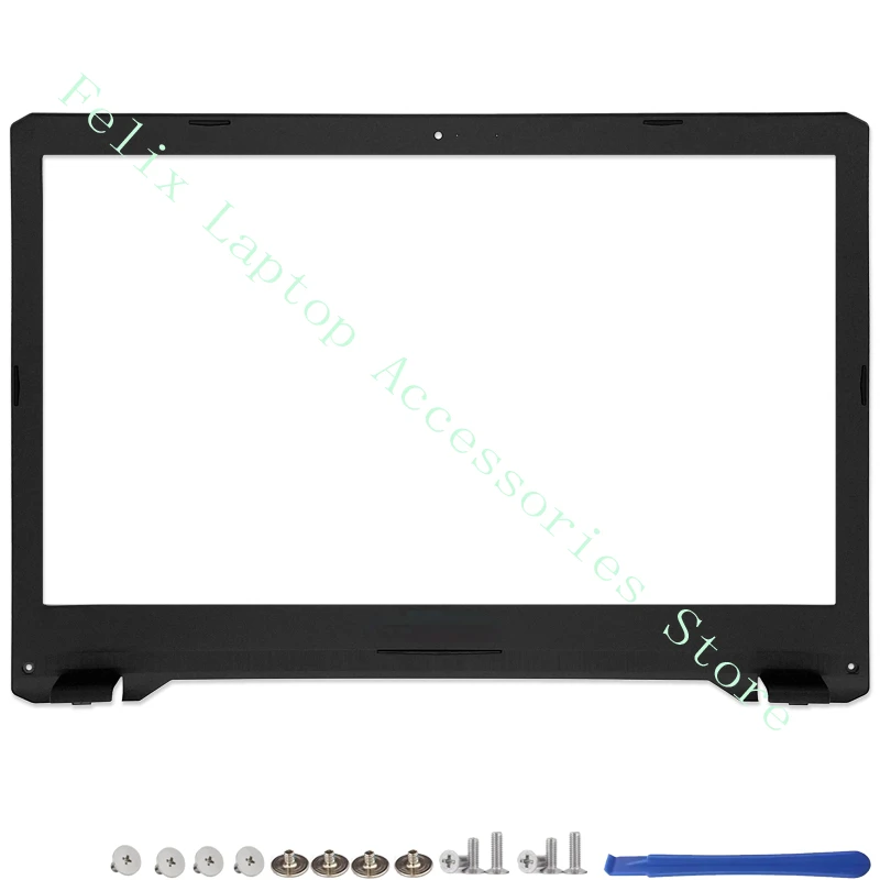 Imagem -04 - Tampa da Carcaça do Portátil para Asus X570 X570u X570ud Yx570u Yx570 Yx570 Tampa Traseira do Lcd Moldura Dianteira Palmrest Caixa Inferior Parte Superior Shell Novo