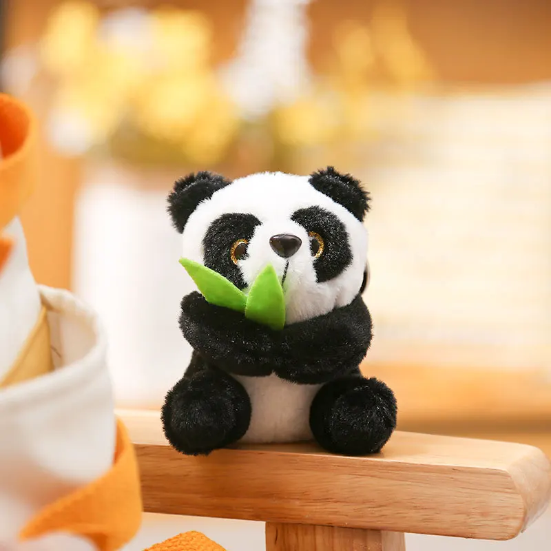 new Lovely Bamboo Panda  National Treasure  Pendant keychain So good doll lifelike soft toy cute decorate fashione birthday gift