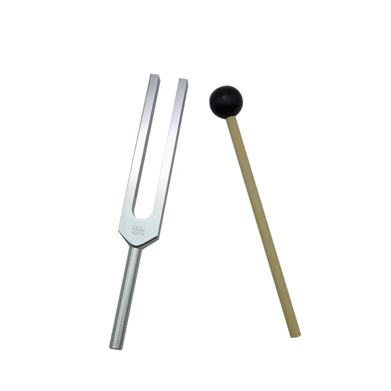 528Hz Tuning Fork Aluminum Colorful Tuning Forks Set Healing Diapason Therapy Chakras Harmonizer Musical Instrument Percussion
