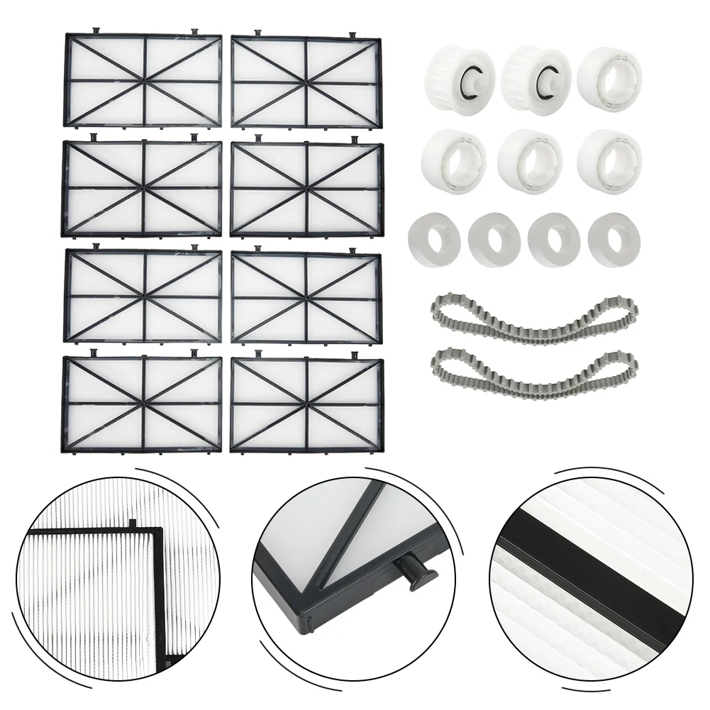 

Robotic Parts Set Pool Cleaner Kit For Pool Maintenance Tool-free Installation Reinforced Construction Wear-resistant Components
