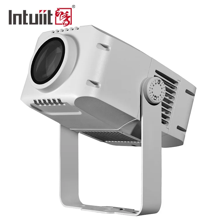 

Led Dynamic Logo Gobo Projector Hotel wedding lamp Outdoor Waterproof 100W zoom Water Wave Effect advertising Light