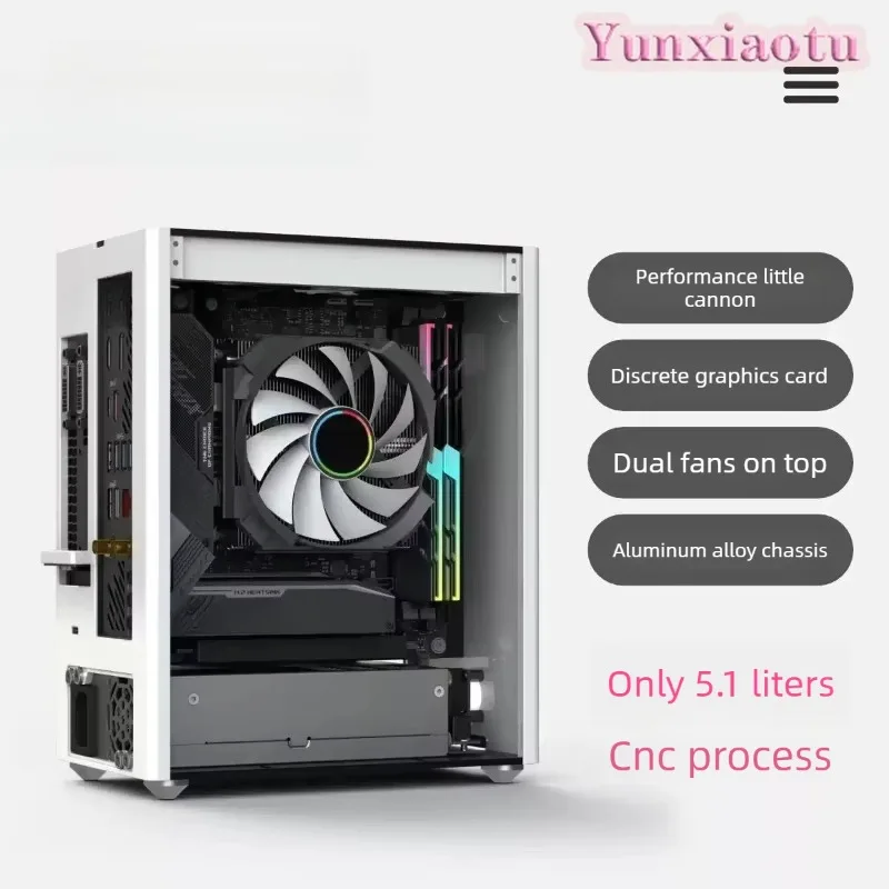 [5.0 Version] SIXGE K2S Chassis MINI ITX A4 Mini CNC K39 Ghost S1 Lgk2s