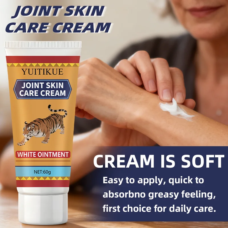 كريم العناية بالبشرة والمفاصل، يحتوي على حمض الهيالورونيك والكولاجين ومستخلص الأقحوان السيبيري، وترطيب عميق وغير دهني