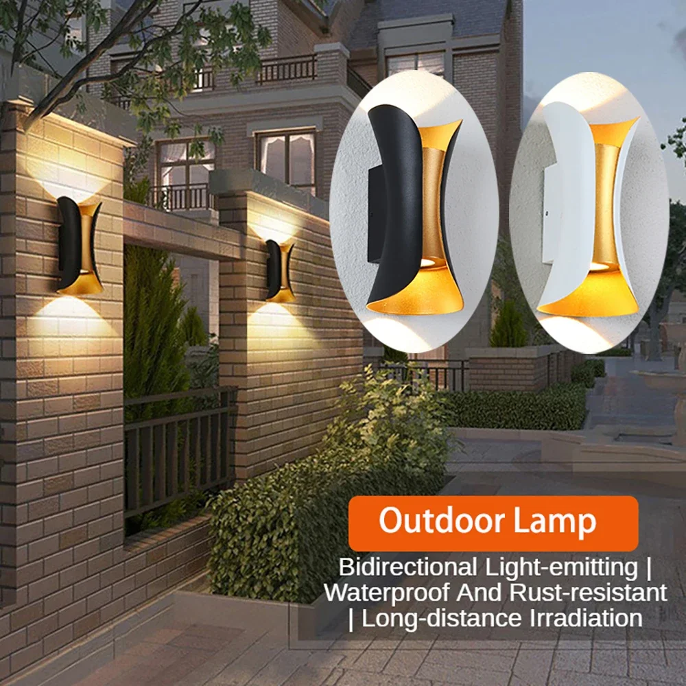 Outdoor Wall Decor Lamp Interior Exterior Garden Decoration Outdoor Wall Light Sconces Residential Lighting for Country House