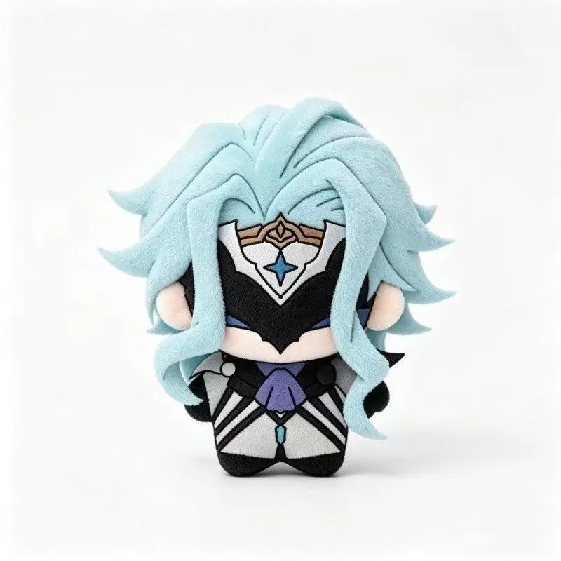 

Kawaii 10cm Dress-up Il Dottore Cotton Doll Genshin Impact Game Plush Stuffed Figure Cosplay Display Ornament Fan Birthday Gifts