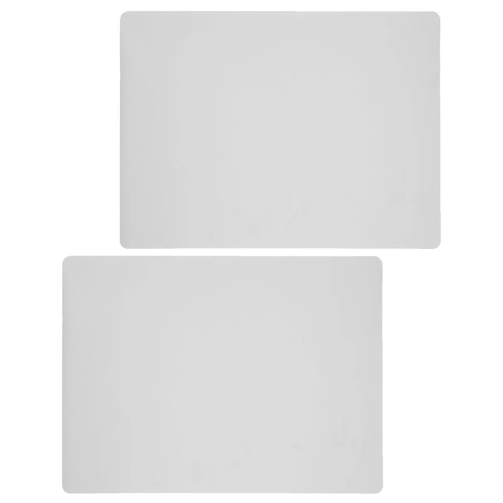 

4pcs Silicone Placemat 400x300x0.55mm Grey Non Slip Heat Resistant Foldable Table Mats For Home DiningReusable
