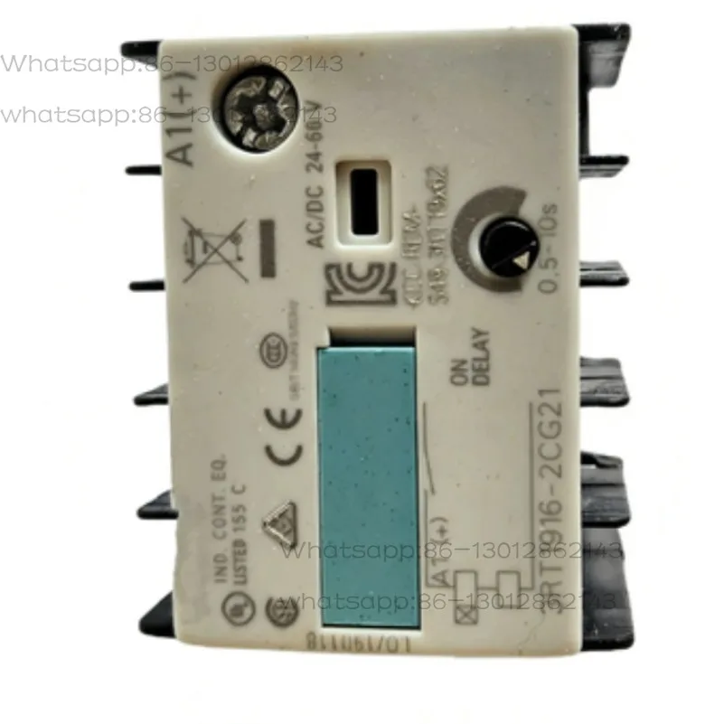 1Pcs 3RT1916-2CG21 Contactor delay controller delay relay