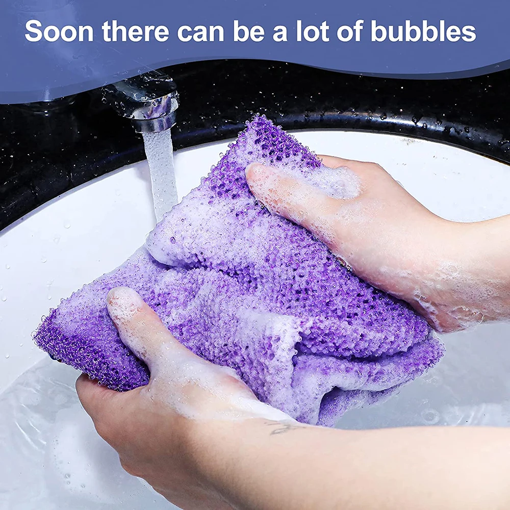 African Exfoliating Net, African Wash Net, Scrubbing Washcloth, Rag for Smoother Skin