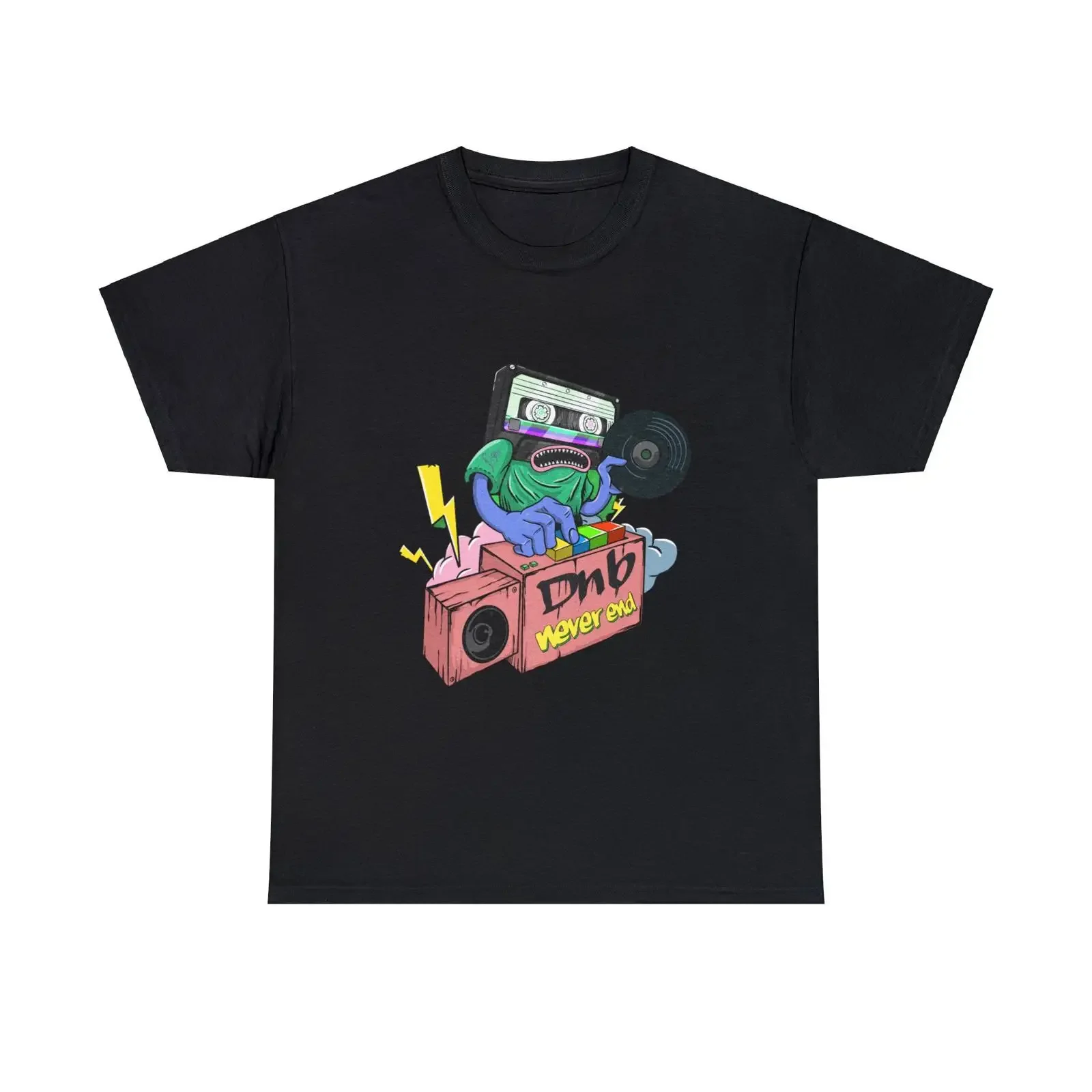 US Drum and Bass DnB Rave DJ Fly High s For Men Girl vintage Washed Versatile Stylish Breathable Comfortable Unisex