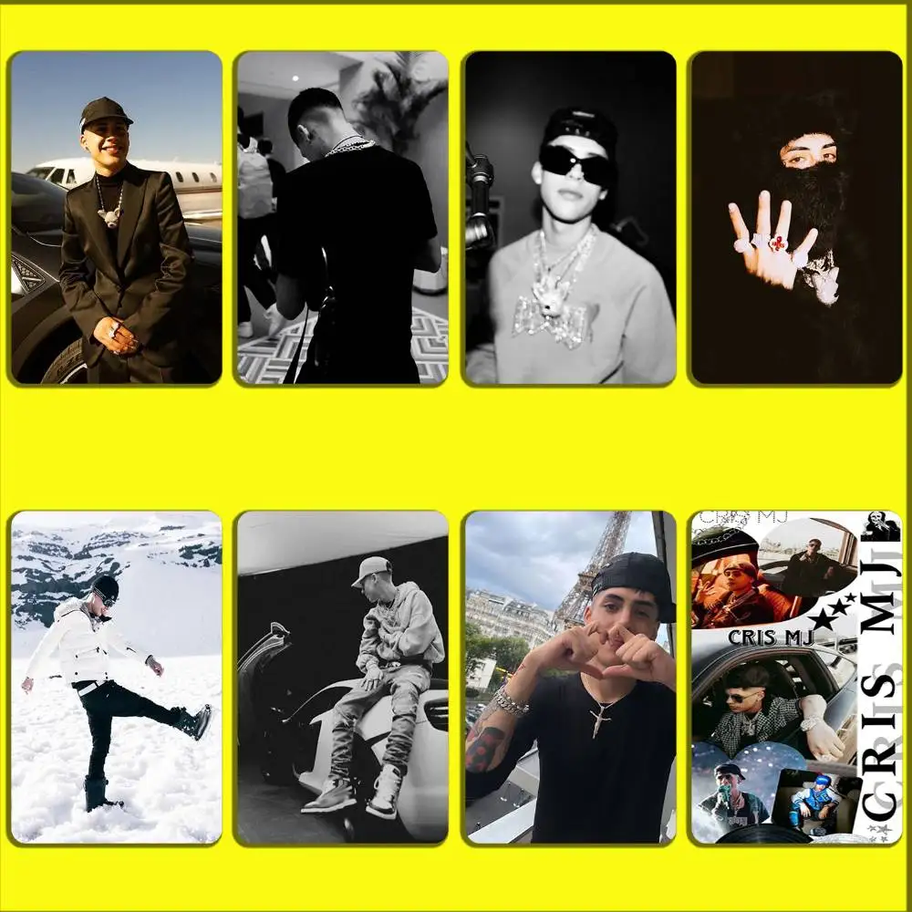 

Singer Rapper C-Cris MJ Card Stickers For Debit Bank Credit Cards Metro Bus Pass Sticker Decoration Cover Skin