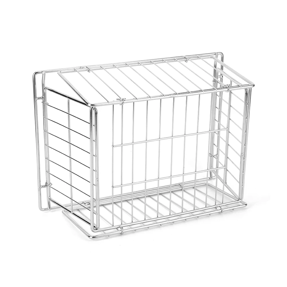 

Складная корзина для хранения из нержавеющей стали для кемпинга, многофункциональная, для расширения боковой полки IGT на рабочем столе