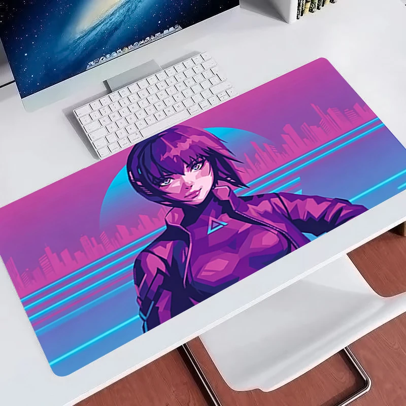 Large Mouse Pad E-sports Game Desk Mat Computer Keyboard Pad Colorful Gaming Accessories G-Ghost in the Shell Anime Mousepads